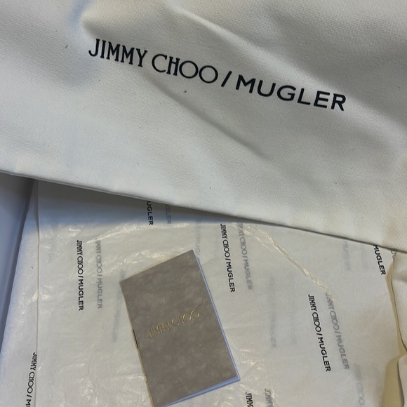 Jimmy Choo + Mugler Mesh Bootie 40 - Picture 7 of 8